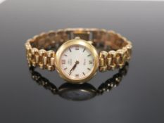 An Australian made Adina Flaire Ladies Watch with Gold Plated Bracelet Model NK 112 (est £25-£50)
