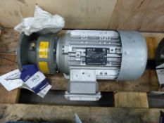 * Nord Electric Motor with Drive System. G/Unit Ref: DA SK01F-90SH/4, 271RPM, 1.1kW, IP55 400.3.