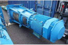 * SSP GR12C/4 vertical turbine pump, 4 stage, design duty flow 50 L/s, head 70 m, Efficiency 82.