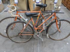 A matching set of two Eddy Merckx, His and Hers Bicycles. These Bicycles were assembled for the