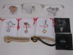 * Ten items of new 'Guess' jewellery to include eight various Necklaces and two Leather Chokers (10)