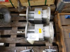 * Pair of Nord Drive system Gearboxes, SK572.1F 225RPM, IEC112, Drive Ref: FH (G3FH225IC112)