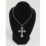 This is a Timed Online Auction on Bidspotter.co.uk, Click here to bid. A Victorian Silver Cross (