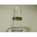 This is a Timed Online Auction on Bidspotter.co.uk, Click here to bid. A 9ct Gold Ruby and Diamond