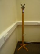 * Oak Effect Hat & Coat Stand