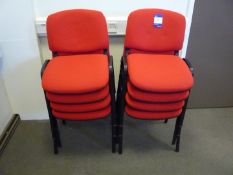 * 8 x Upholstered Meeting/Reception Chairs