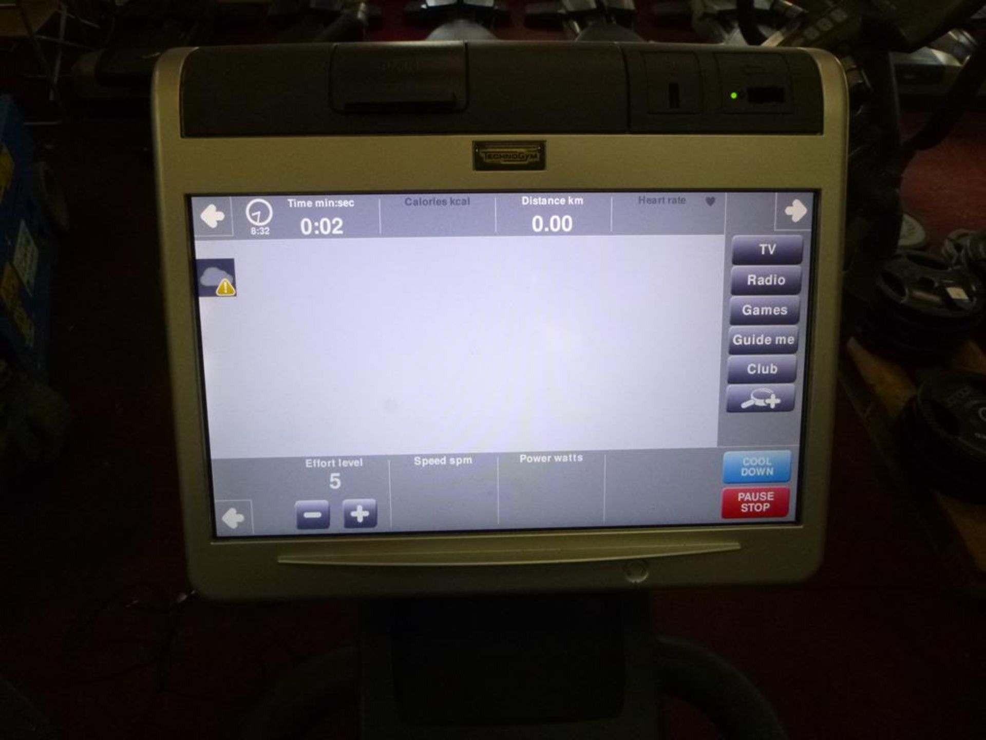 * A TechnoGym Crossover 700 complete with Touch Screen and iPod Dock s/n DAG73Y13000529 Yom 09/13. - Image 4 of 4