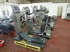 * A TechnoGym Excite Hand Cycle Top Excite 700 complete with Touch Screen and iPod Dock s/n