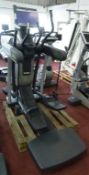 * A TechnoGym Vario Excite 700 Stepper complete with Touch Screen and iPod Dock s/n DAF73Y13001476