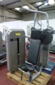 * A TechnoGym Verticle Traction Weight Stack 110Kg. Please note there is a £5 Plus VAT Lift Out