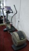 * A TechnoGym Excite Cross Trainer Touch Screen Display complete with iPod Dock. Please note there