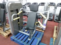 * A Shoulder Press Weight Stack 100Kg. Please note there is a £5 Plus VAT Lift Out Fee on this lot