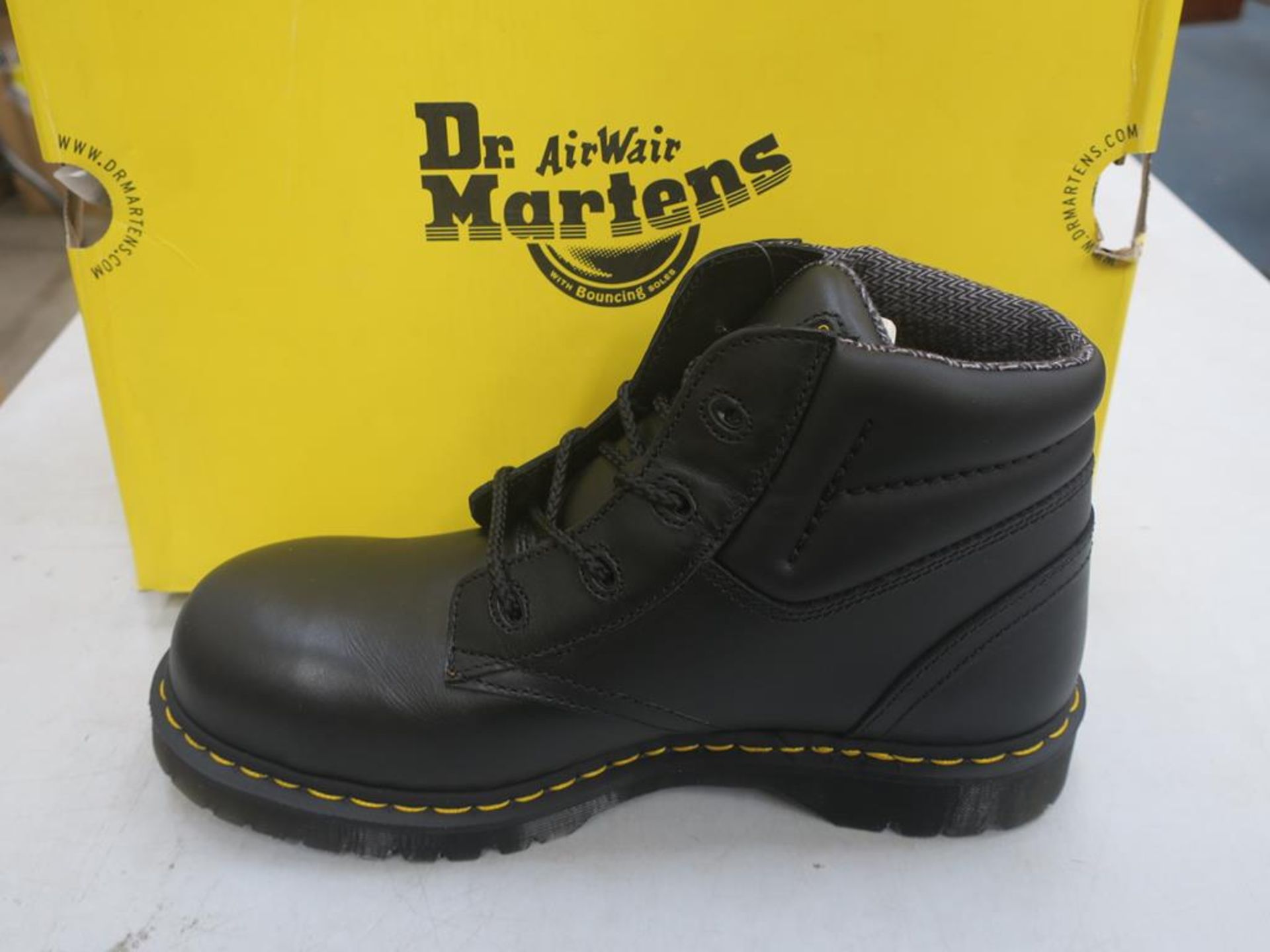 * A pair of New/Boxed Dr Martens Boots, Icon 7B09 SSF, 12230001, Industrial Full Grain, in black, UK - Image 2 of 3