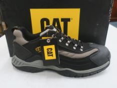 * A pair of New/Boxed CAT Shoes- P705039 Moor ST SB Oxford in black, UK size 10