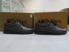 * Two pairs of new/boxed Padders 'Sprint' Shoes in Pewter Grey (one size 7, the other size 9) (2)