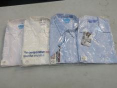 * A selection of White and Blue Shirts and Blouses (sizes S-XL)