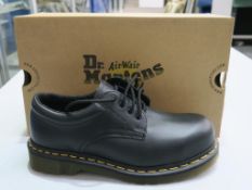 * A pair of new/boxed Dr Martens Black Five Haircell Shoes DM777A, icon 2215, size 6