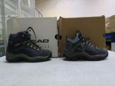* Two pairs of new/boxed Head Footwear: a pair of AD Kids Navy/Black Shoes size 13 and a pair of