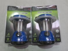 * A box of twelve battery powered Camping Lanterns