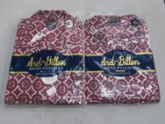 * A box of 6 ARD Gillen XL 100% cotton Mens Pyjamas