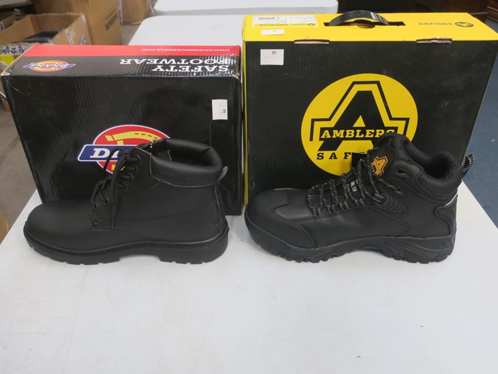 * Two pairs of New/Boxed Safety Boots. Dickies S/S Antrim Boot code FA23333 in black size 8; Amblers - Image 2 of 3