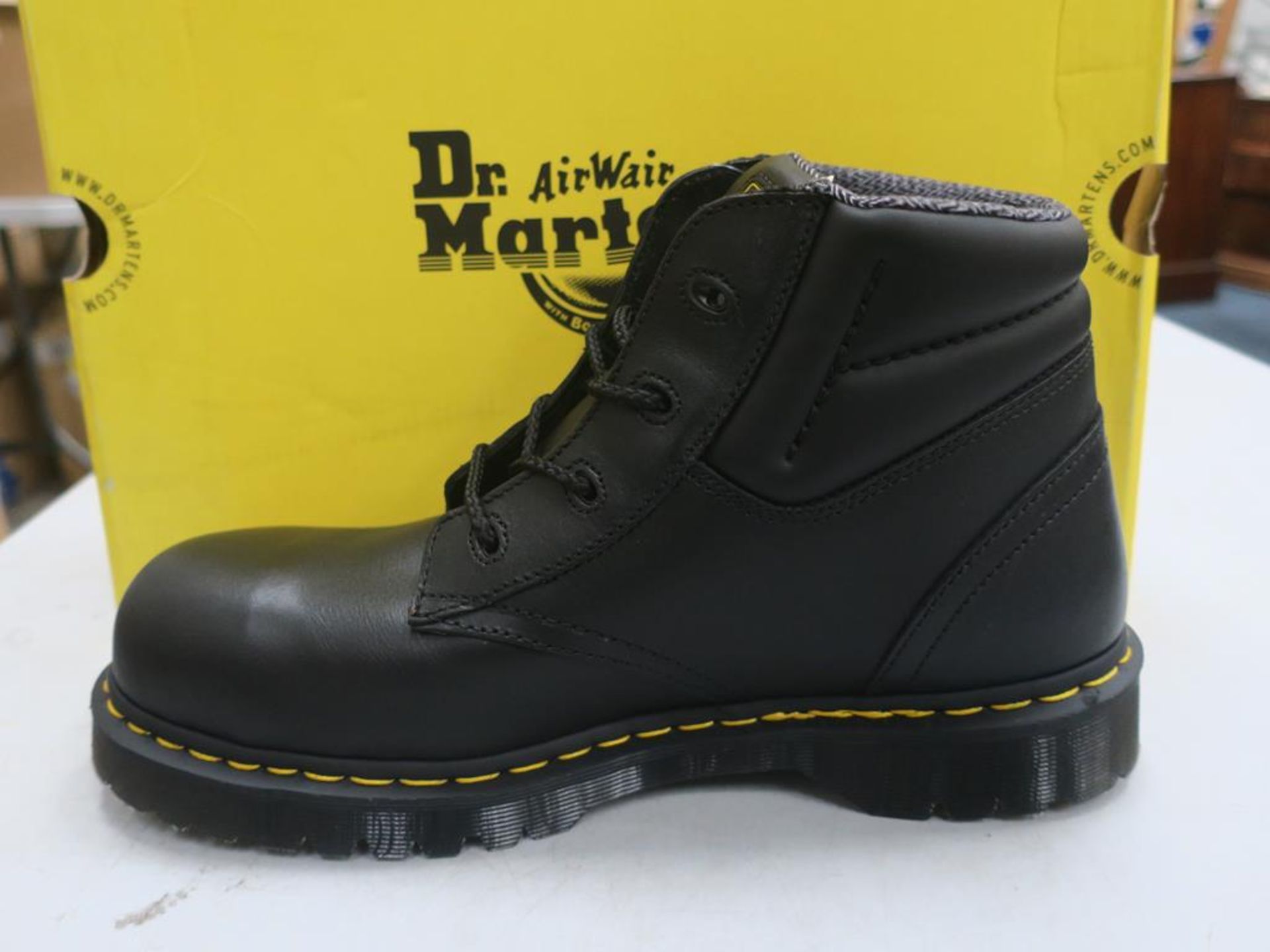 * A pair of New/Boxed Dr Martens Boots, Icon 7B09 SSF, 12230001, Industrial Full Grain, Black, UK - Image 2 of 3