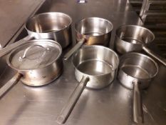 Quantity of pots, pans, etc