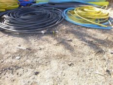 * Large Qty Black, Blue, Yellow Water Piping. Please note this lot is sold on a Buyer to Remove