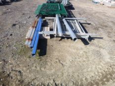 * 4 x Gate Posts and Centre Wire Gate Unit