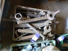 * Qty Various Spanners and Hand Tools