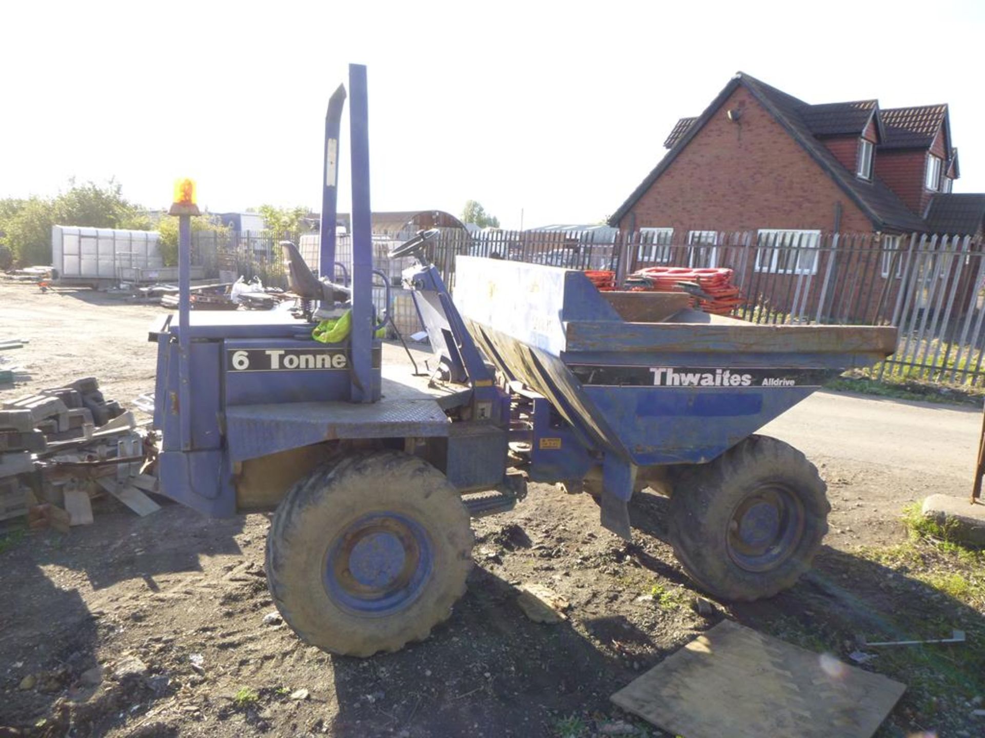 * Thwaites Type Mach 060/3 6 Tonnes All Drive Articulated Dumper Truck - Image 3 of 5