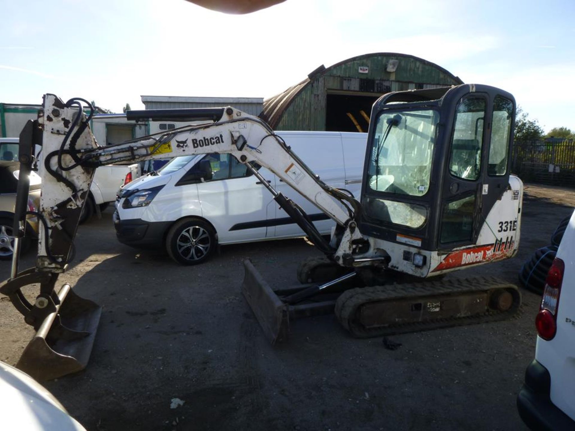 * Bobcat 331E*G Tracked Mini Excavator