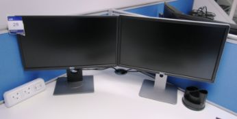 2 Dell Screens