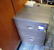 2 drawer pedestal