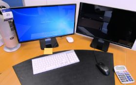 2 Dell screens