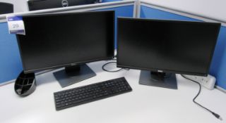 2 Dell Screens