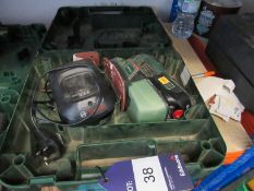 Bosch PSM 18 LI Detail Sander with battery, charger and case