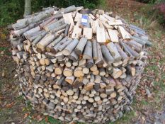 Large quantity timber to stack