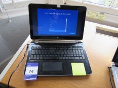 HP Pavillion (Silver) laptop with charger