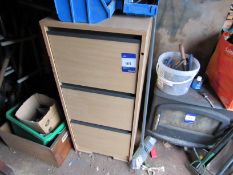 Filing cabinet and contents