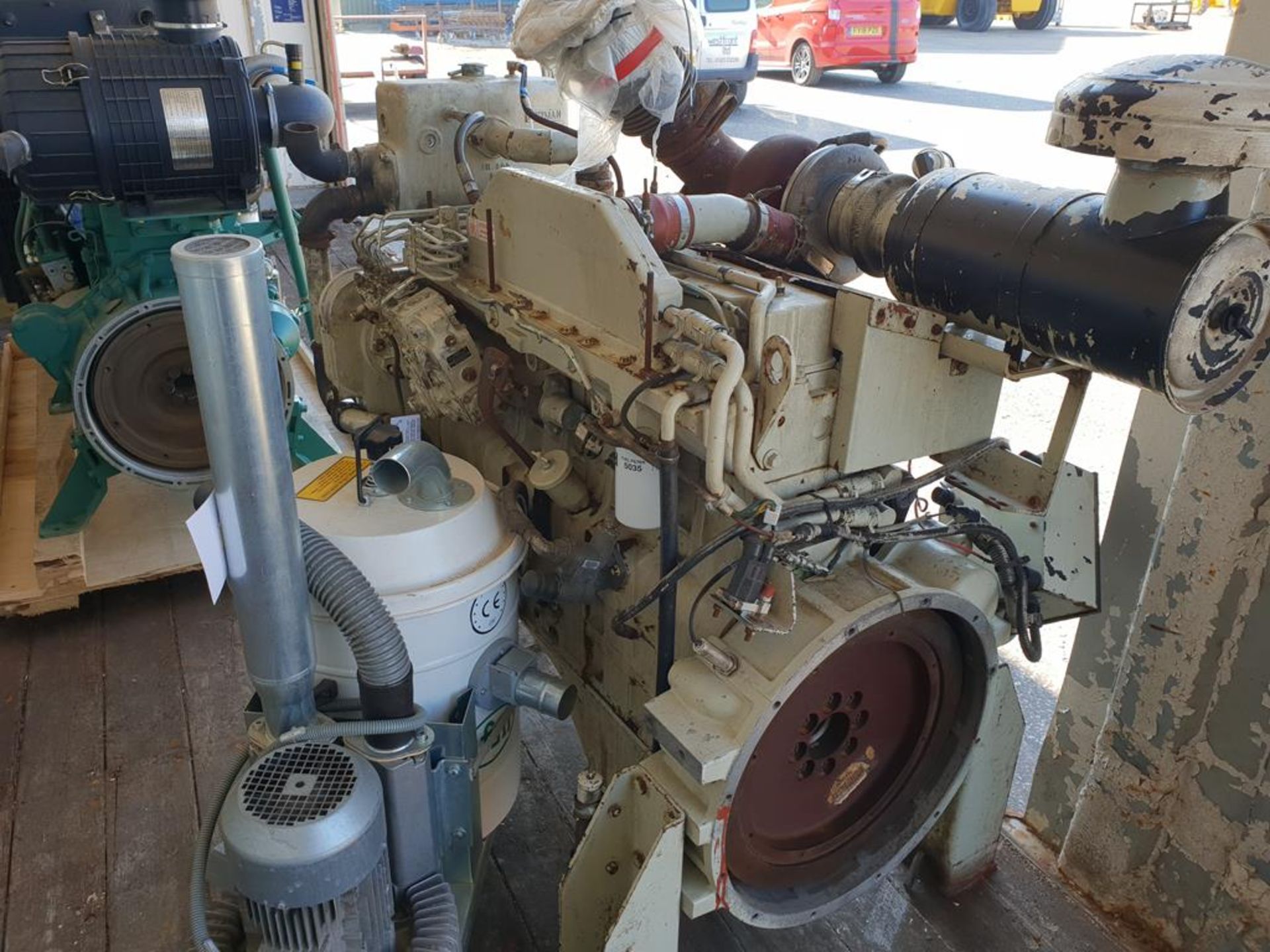 * Cummins Model 6CT83-6 Marine Diesel Engine, s/n 21254421; 241hp @ 1500 rpm. Please note this lot - Image 4 of 4