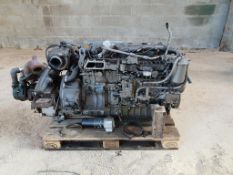 * Yanmar 6 cylinder Marine Diesel Engine. Please note this lot is located at Manby