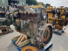 * Caterpillar Model 3406B 6 Cylinder Turbo Diesel Engine. Please note this lot is located at Manby