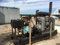 * Detroit Diesel Water Pump A Skid Mounted Water Pump with Detroit Diesel 4 Cylinder Engine and