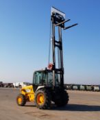 * JCB Model 930 4WD Rough Terrain Forklift Truck; 4.5m duplex mast; 3000Kg capacity; only 38.5 rec