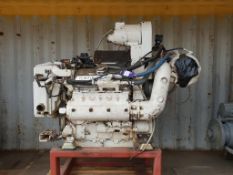 * Detroit 6V92 Marine Diesel Engine. A Detroit 6V92 Marine Diesel Engine (ex RNLI). Please note this