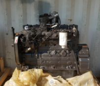 * Cummins Model 6BT 6 Cylinder Diesel Engine; s/n 84166940; 173hp @ 2200 rpm, YOM 2014 - appears