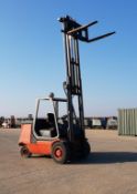 * Linde Model E40P Electric Forklift Truck; Rated Capacity 4000Kg; duplex mast; max height 4350mm;