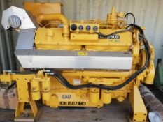 * Caterpillar 3412 V12 Industrial Diesel Engine Factory Reconditioned - zero hours, 720hp @ 2100