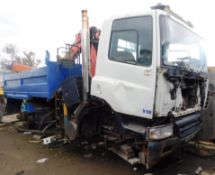 DAF CF75 310 6x4 Tipper, registration FJ05 ZDM, fi